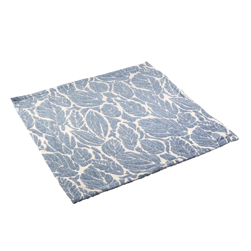 Klear Vu Katelyn Chenille Textured Decorative Toss Pillow Covers 20" x 20" (Set of 2)