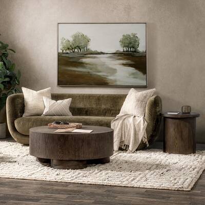 Classic Home Nico 93" Modern Curved Sofa