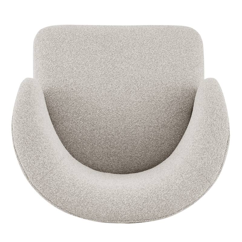 NPD Furniture Jacinta Chenille Swivel Accent Chair