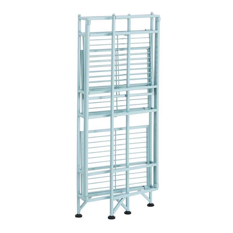 Convenience Concepts Xtra Storage 3 Tier Folding Metal Shelf