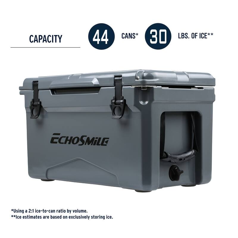 EchoSmile 30 qt. Rotomolded Cooler