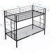 preview thumbnail 7 of 5, Metal Bunk Bed Twin Over Twin