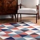 preview thumbnail 43 of 42, Nuloom Bianca Triangles Area Rug