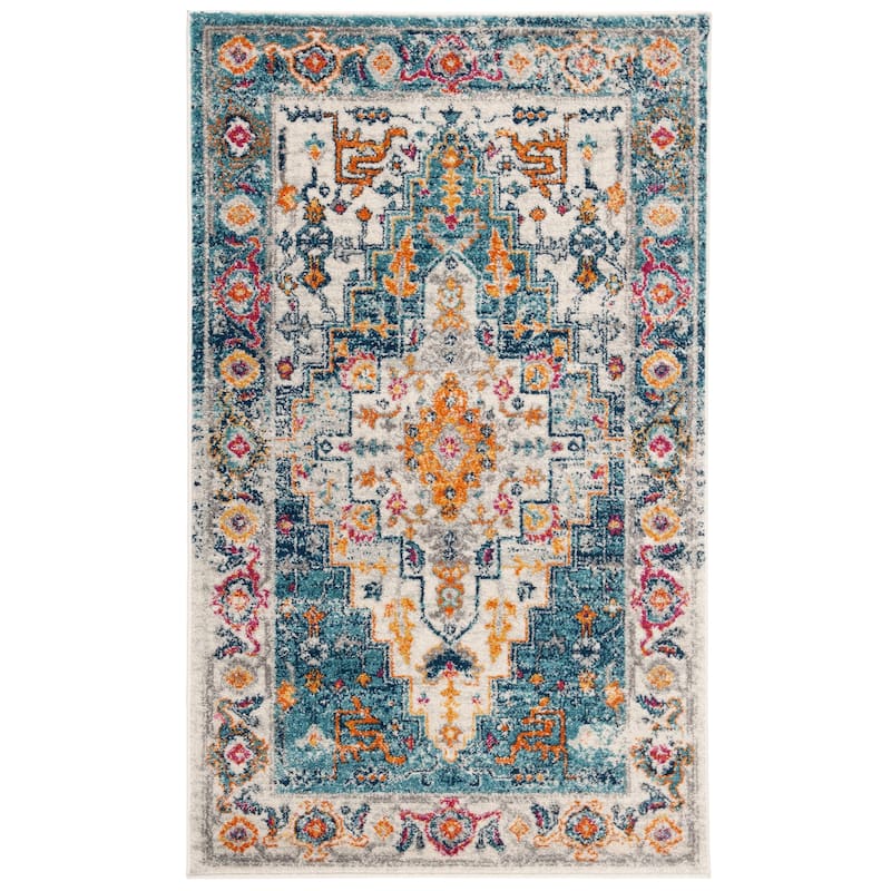 SAFAVIEH Madison Telke Vintage Boho Oriental Rug