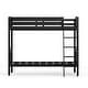 preview thumbnail 26 of 40, Twin Over Twin Solid Wood Bunk Bed for Kids and Adults, No Box Spring Required