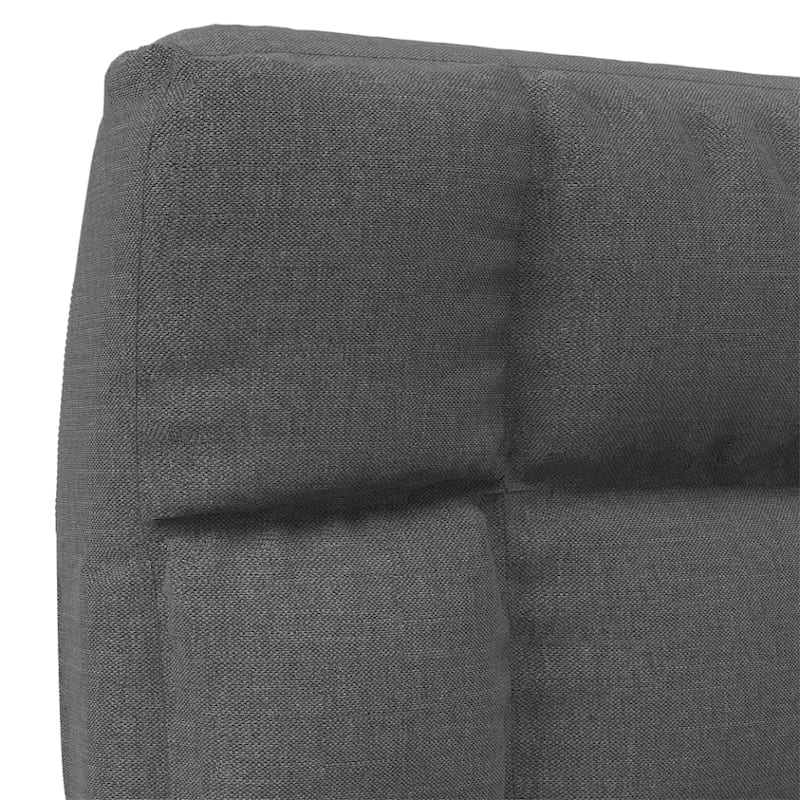 vidaXL Floor Chair Lounge Chair Chaise Lounge Folding Floor Lounger Fabric