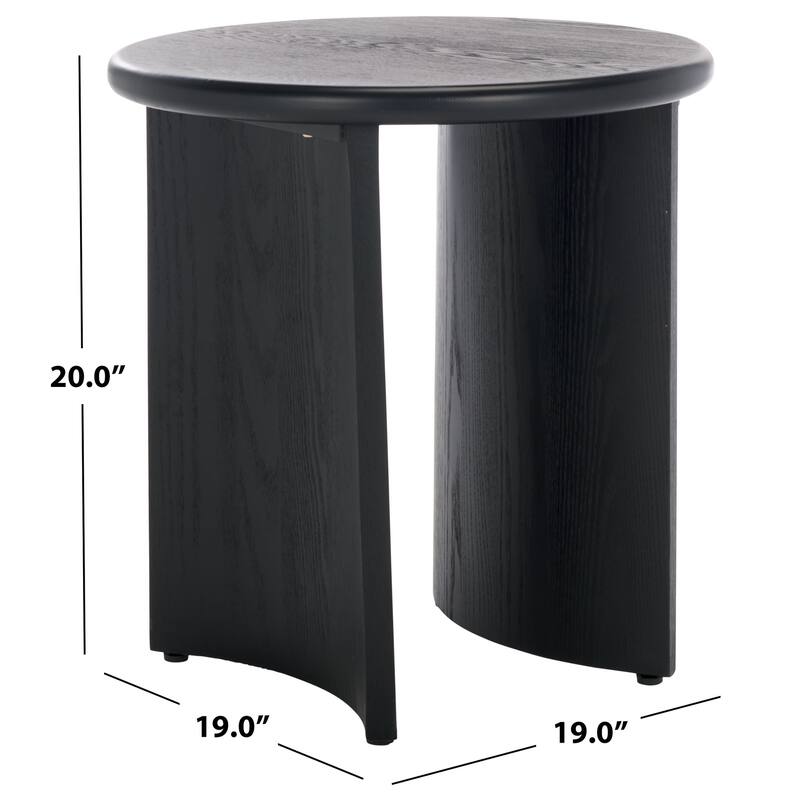 SAFAVIEH Alanka Round Top End Table - 19"W x 19"D x 20"H