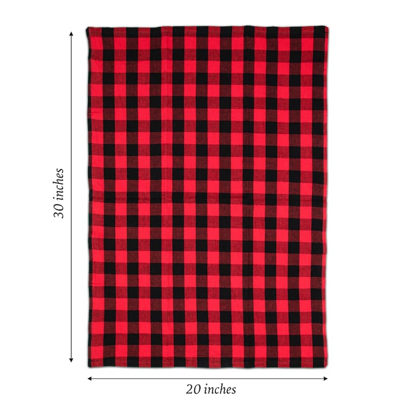 Arkwright Buffalo Plaid 6-Piece Kitchen Towels - 20x30