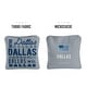 preview thumbnail 2 of 2, Dallas Football Gray Dual Sided Cornhole Bags