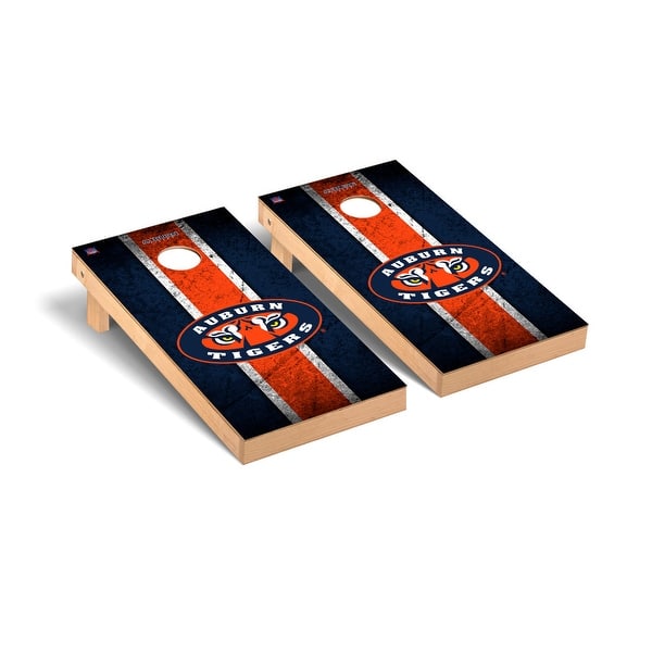 slide 2 of 5, Auburn Tigers Vintage Cornhole Board Set