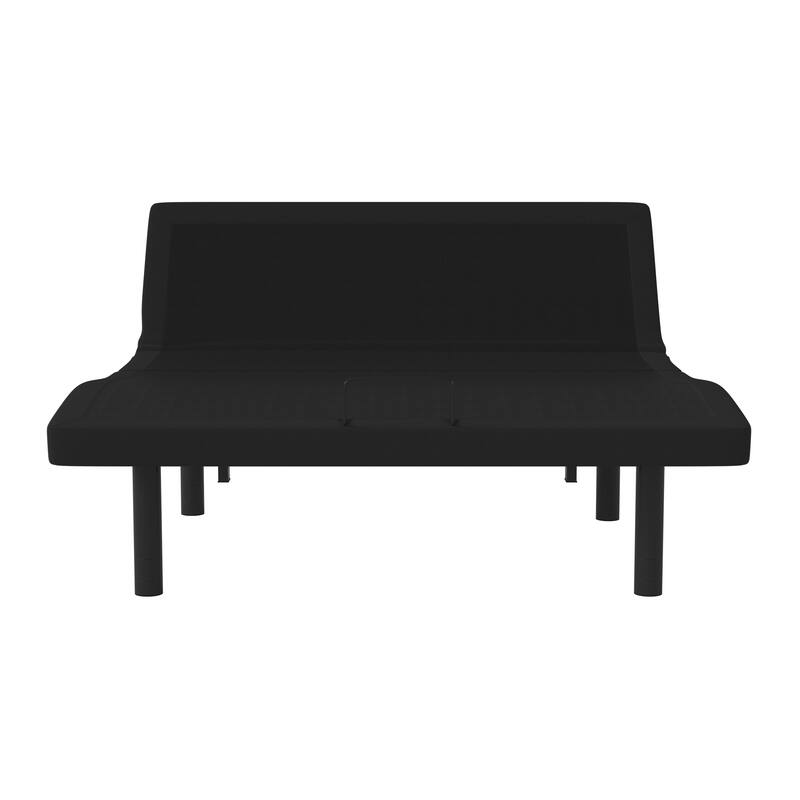 Anti-skid Upholstered Adjustable Bed Base with Wireless Remote