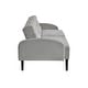 preview thumbnail 7 of 14, Serta Bailey Convertible Sofa in Light Grey Woven Fabric