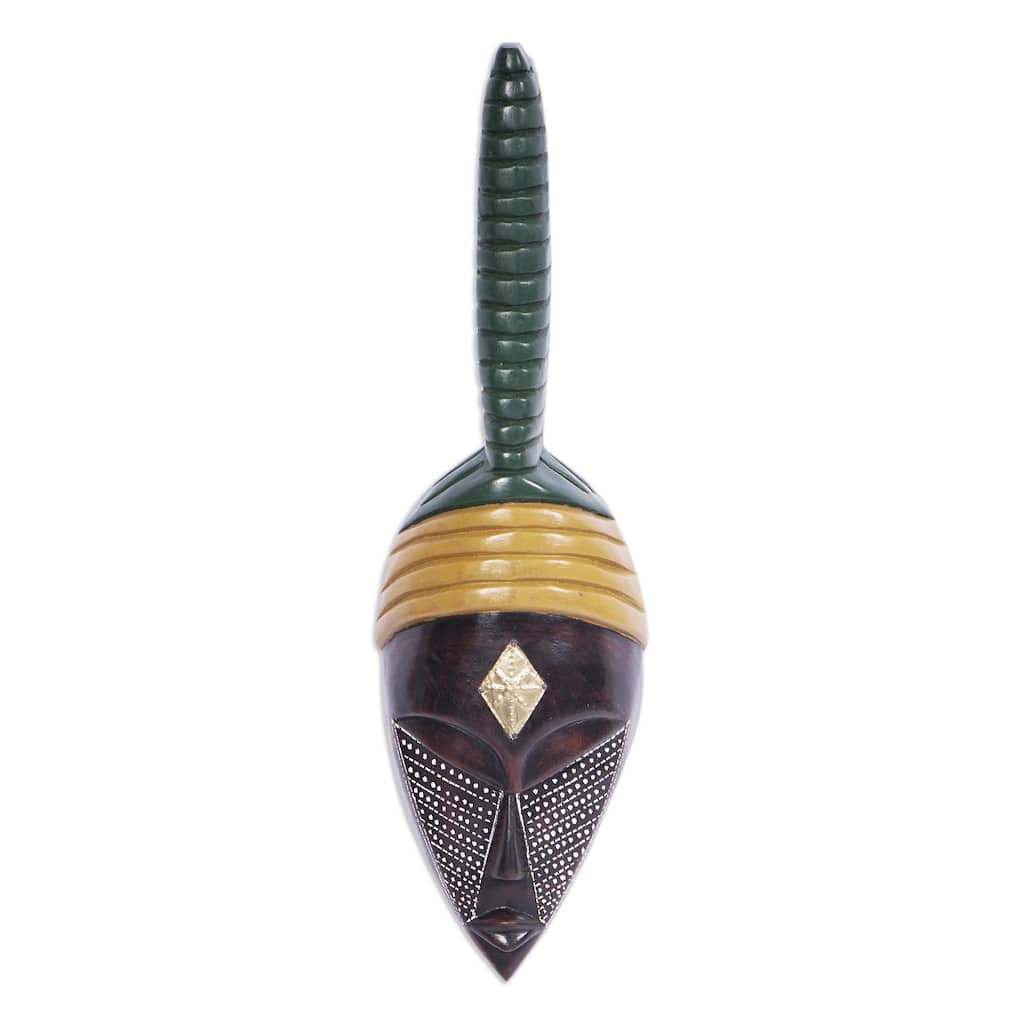 Novica Handmade Yaravi Masr African Wood Mask