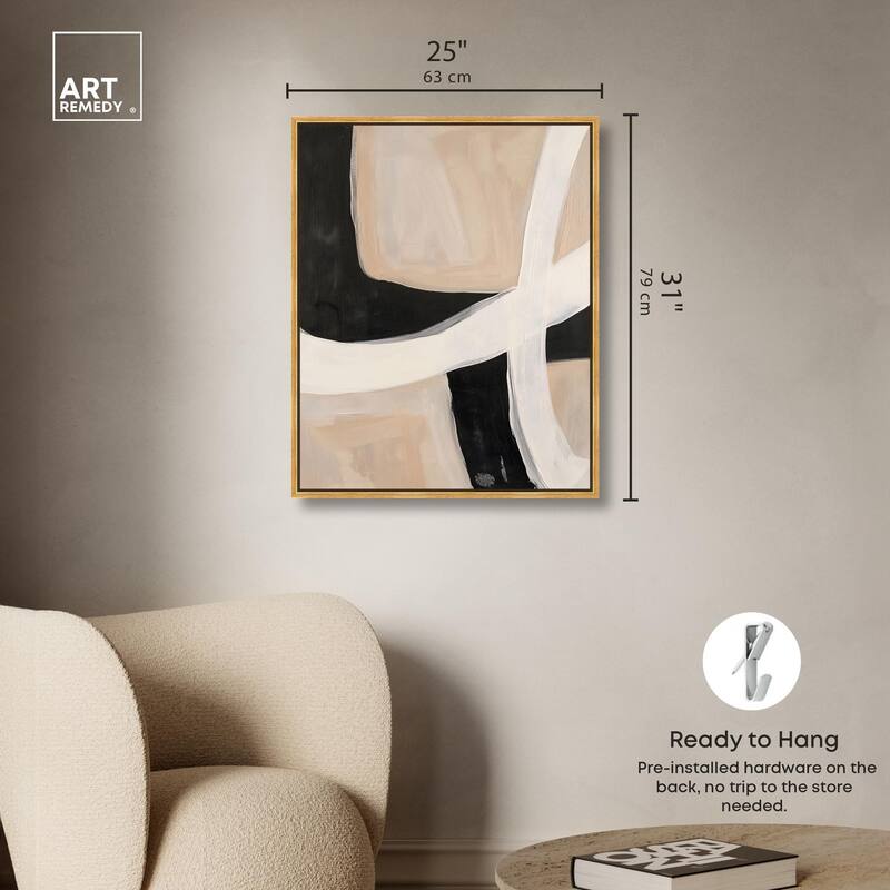 Subline Strokes I Canvas by Art Remedy