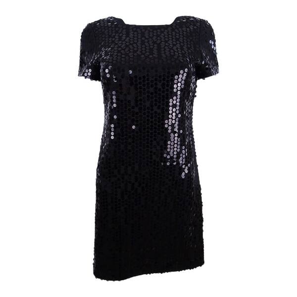 Calvin Klein Women's Sequined Sheath Dress (2, Black) - Bed Bath & Beyond - 41167462 Calvin Klein Women's Sequined Sheath Dress (2, Black) - Bed Bath & Beyond - 41167462
