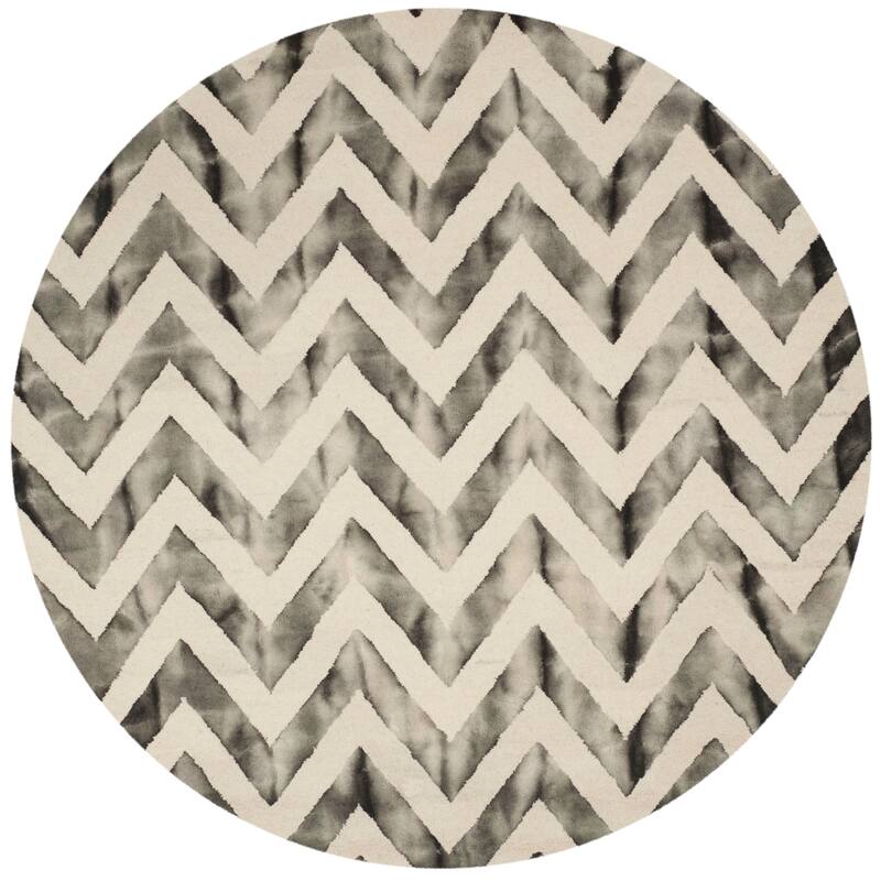 SAFAVIEH Dip Dye Erkhild Hand-tufted Wool Chevron Area Rug