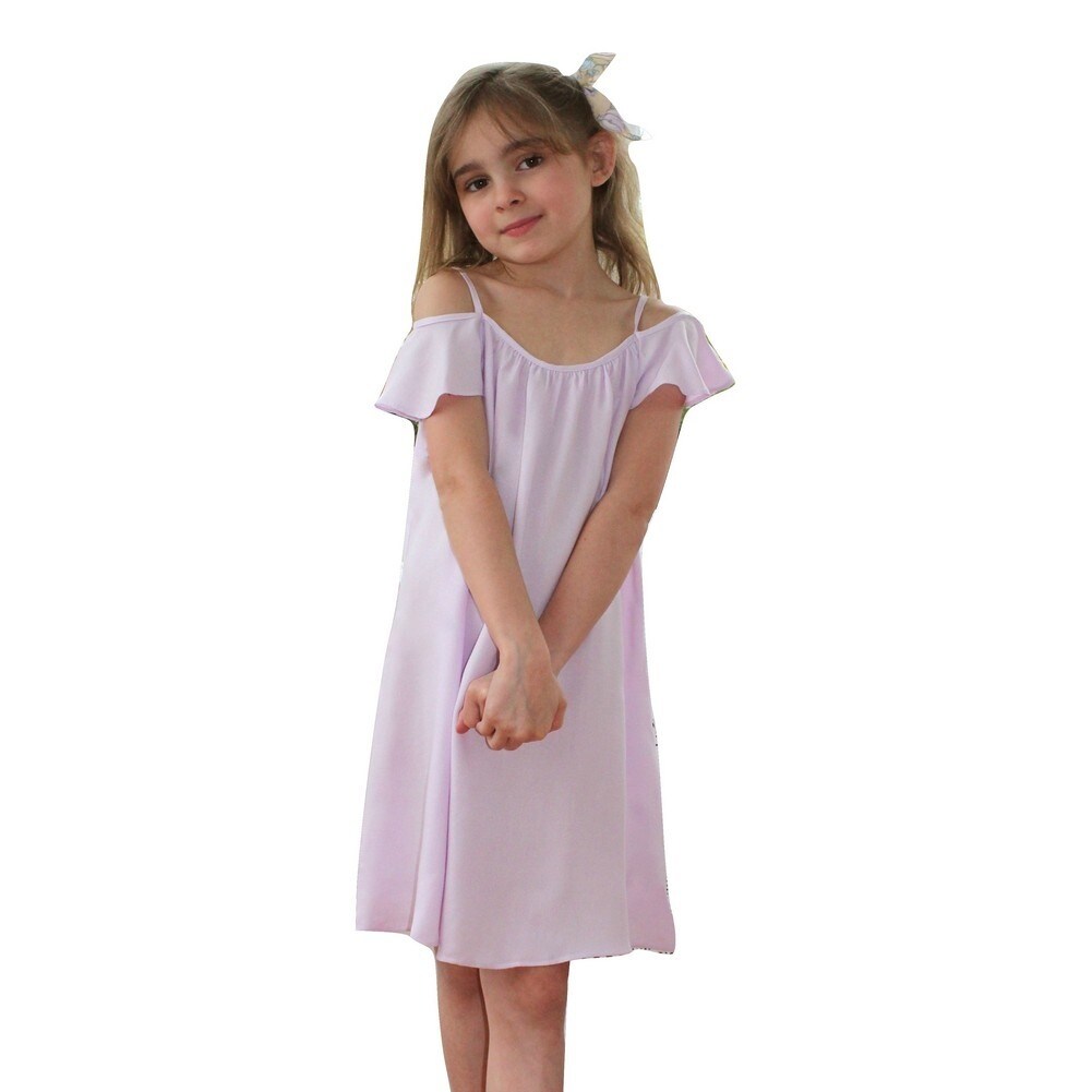 lavender dress for little girl