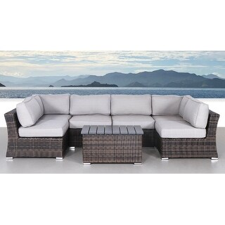 7 Piece Sectional Set with Cushions