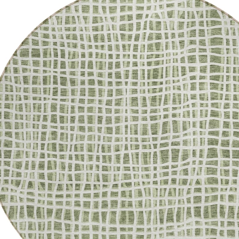 HomeRoots Striped Transitional Rectangle Outdoor Rug
