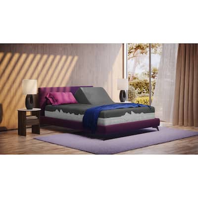 GVS Calm Flex Top Mattress and Adjustable Base Comfort Ensemble