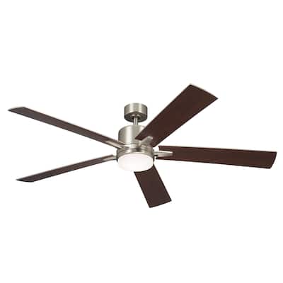 Kichler 330060 Lucian 60" 5 Blade Indoor LED Ceiling Fan with Wall