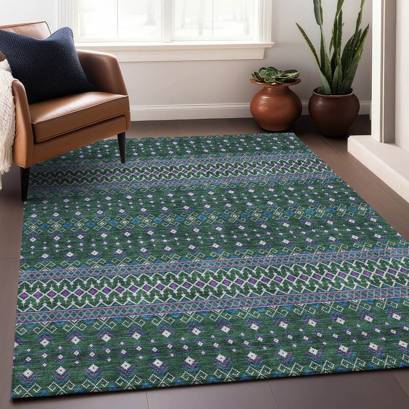 Premium Washable Super Soft Boho Moroccan Mayfield Rug
