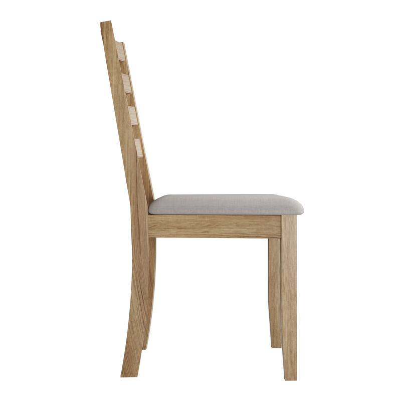 CraftPorch Simple Timeless Wooden Dining Chairs (Set of 2) - N/A