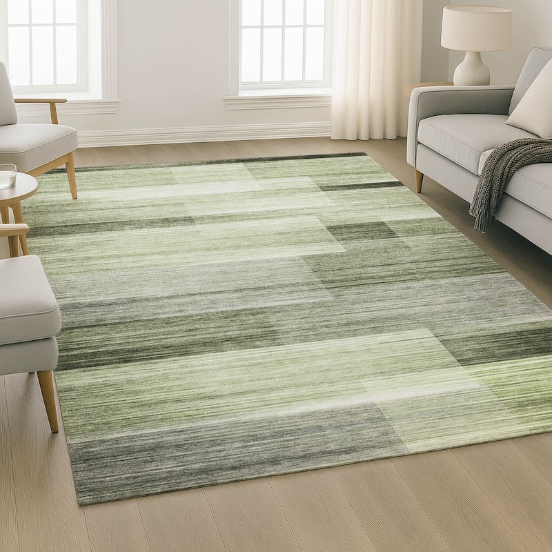 Premium Washable Super Soft Ombre Layers Mayfield Rug