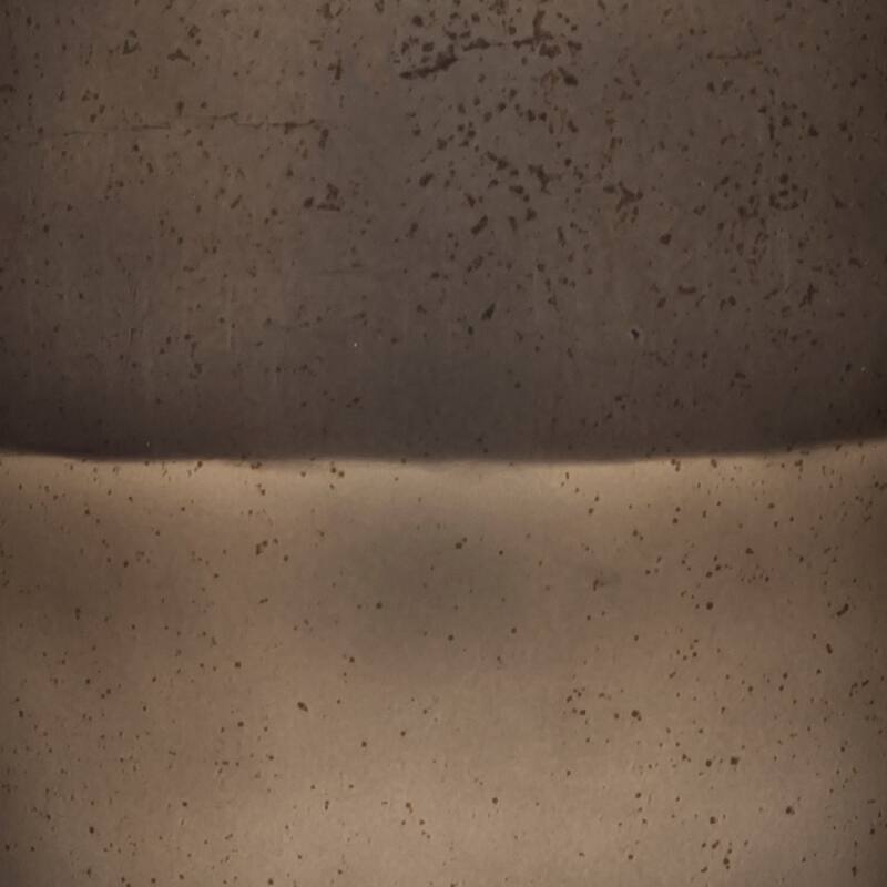 Elk Home Aimee Matte Brown Glass 7.5 Inch Wide Bottle