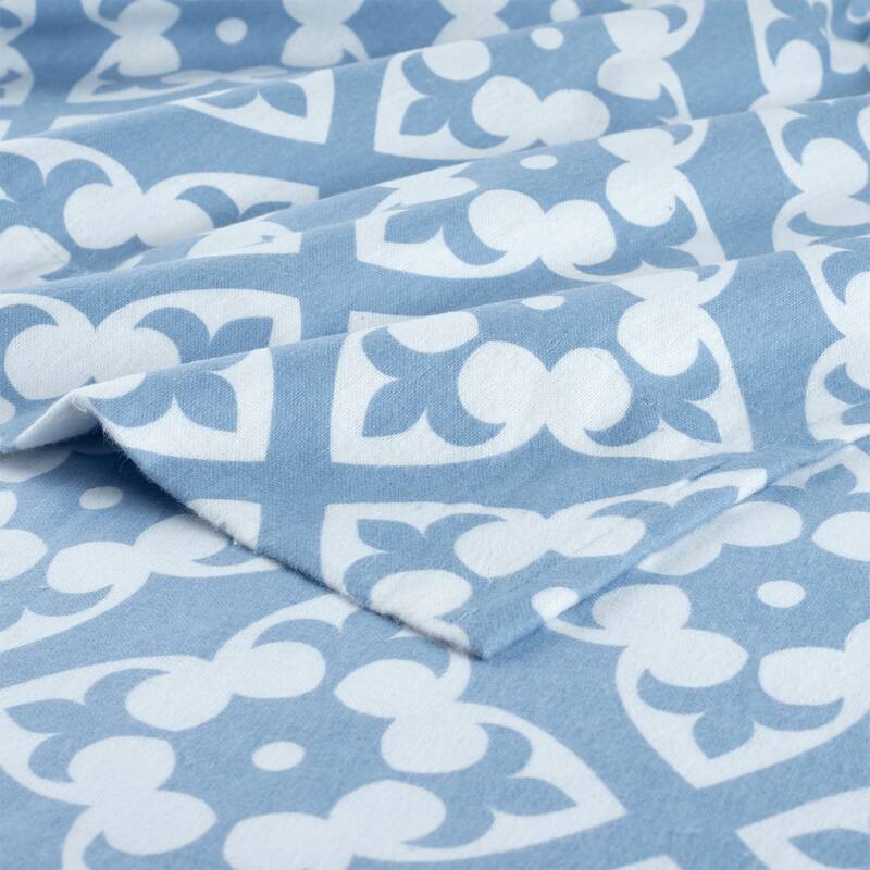 Pointehaven Flannel 180 GSM Brushed Cotton Oversized Pillowcases Pair - Standard Pillowcases - Maroc