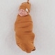 preview thumbnail 17 of 15, Copper Pearl Knit Swaddle Blanket Camel