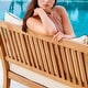 preview thumbnail 9 of 21, Cambridge Casual Chara Teak Outdoor Daybed with Cushion