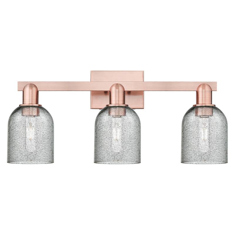 Innovations Lighting Endless Possibilities Arcadia - Caledonia - 3 Light 24" Bath Vanity Light - Charcoal/Antique Copper