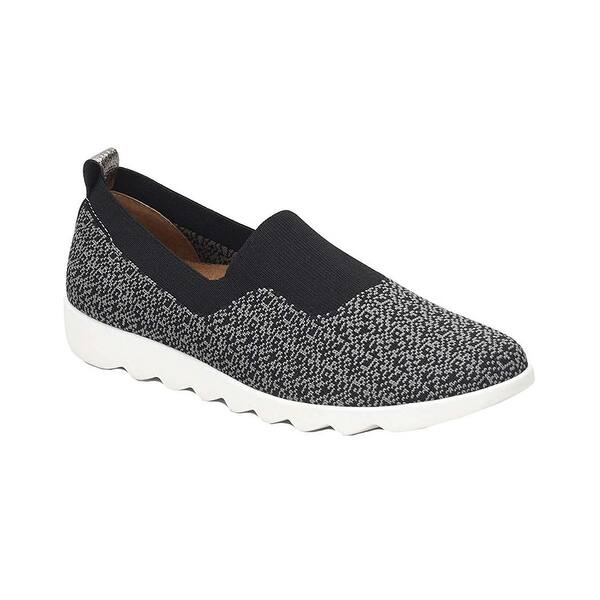 Shop Comfortiva Womens Ginger Leather Low Top Slip On Walking