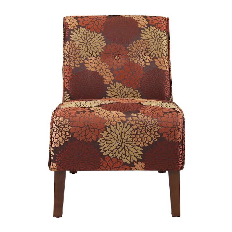 Porch & Den Pihl Floral Harvest Lounge Chair