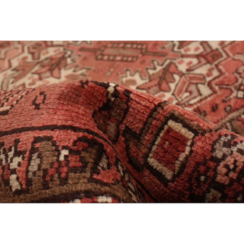 ECARPETGALLERY Hand-knotted Sarabi Red Wool Rug - 7'9 x 11'6