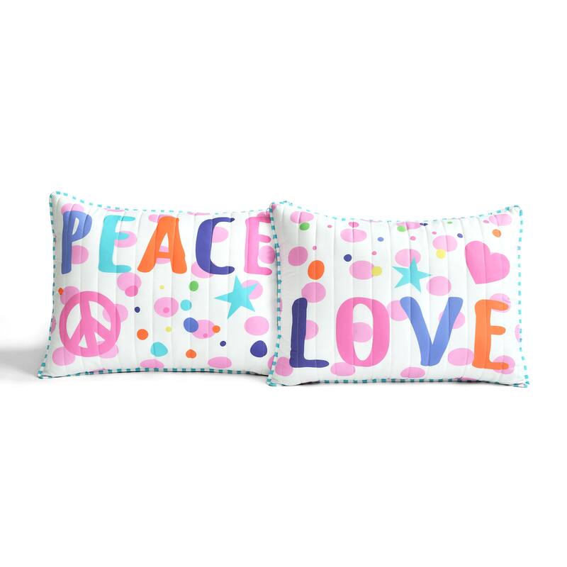 Lush Decor Unicorn Rainbow Quilt Set