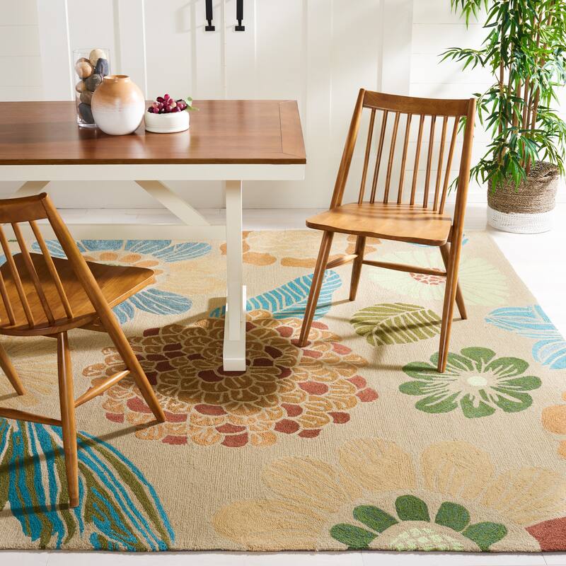 SAFAVIEH Handmade Four Seasons Alissa Floral Rug