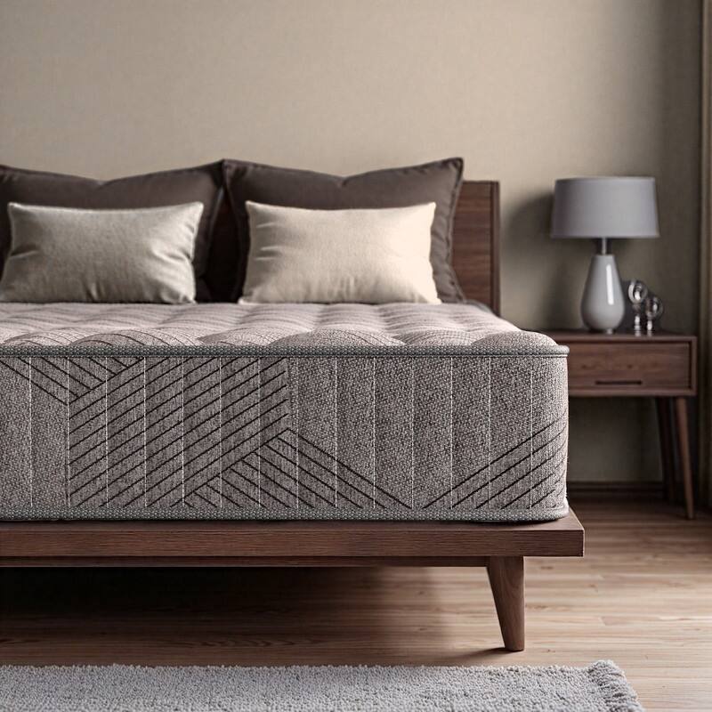 SweDrea 10-Inch Medium Firm Cooling Hybrid Mattress with CertiPUR-US & OEKO-TEX Certification