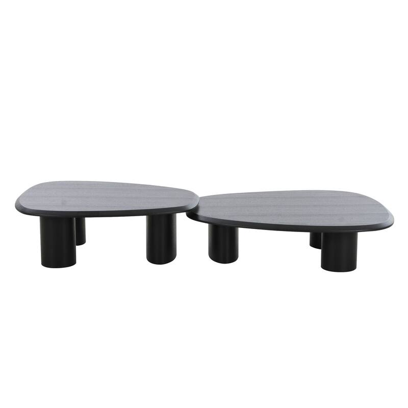 Modrest Summit Modern Ash Coffee Table Set