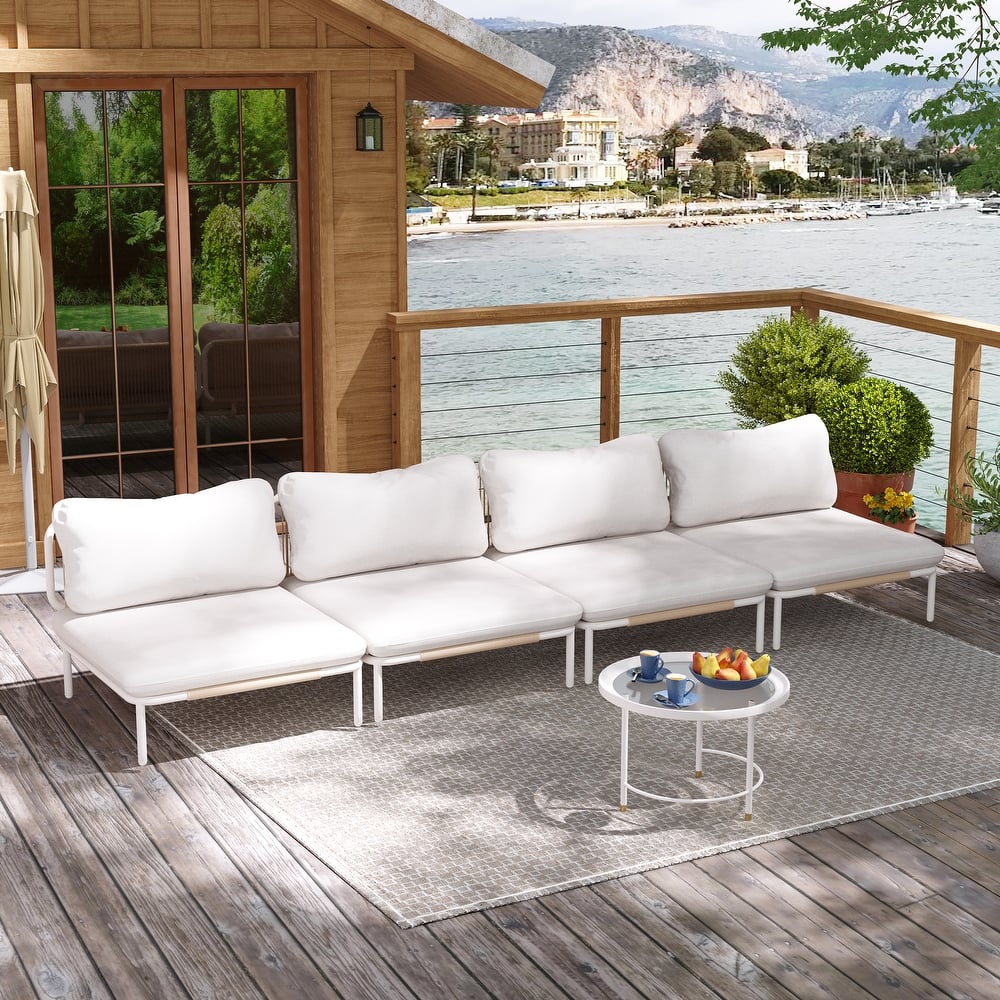 VredHom Outdoor Sectional Sofa Patio Furniture Sets