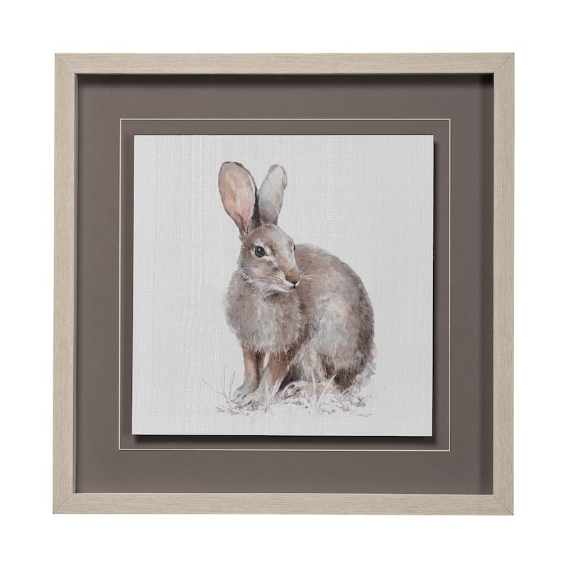 Forest Friends VIII (Hare) Framed Art Print