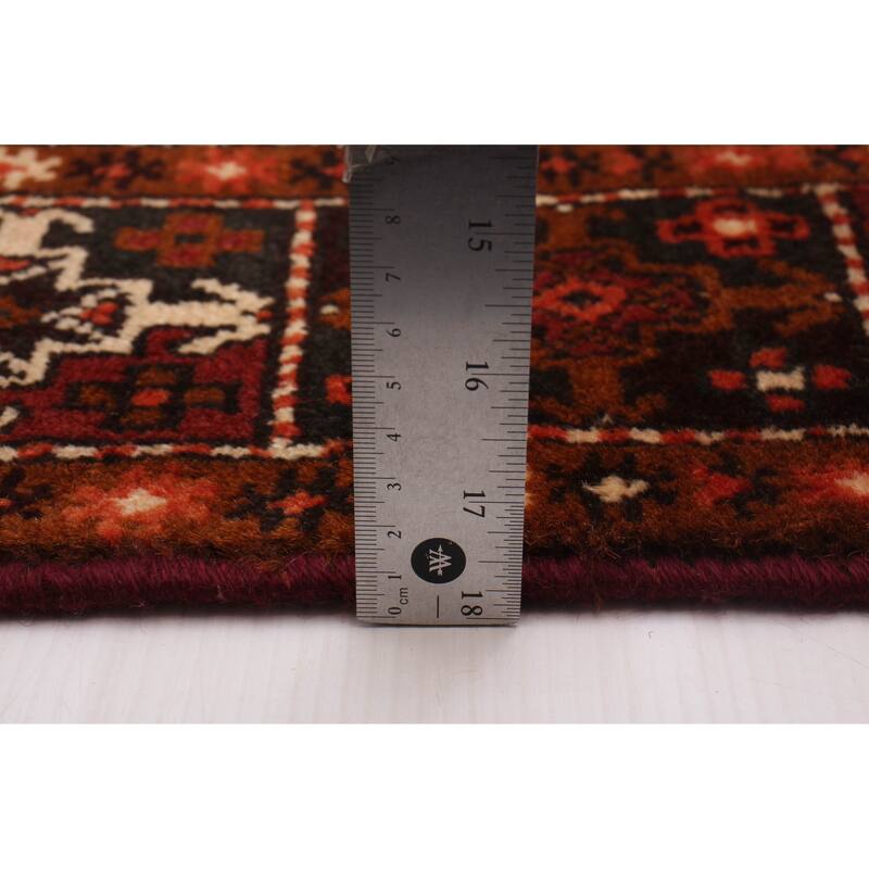 ECARPETGALLERY Hand-knotted Konya Anatolian Black Wool Rug - 4'2 x 9'4