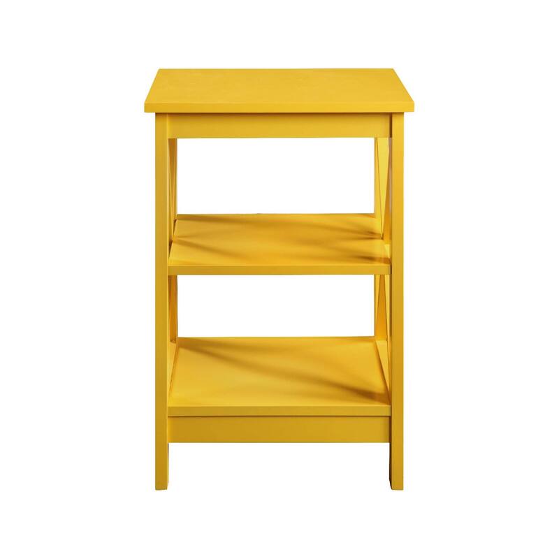 Convenience Concepts Oxford End Table with Shelves