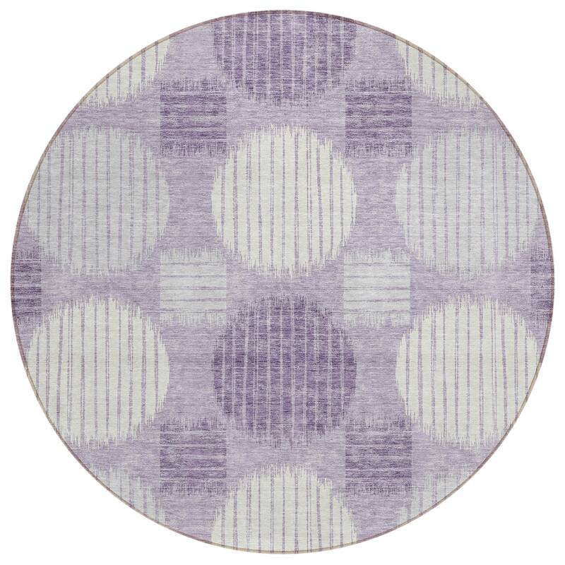 HomeRoots Geometric Transitional Rectangle Outdoor Rug
