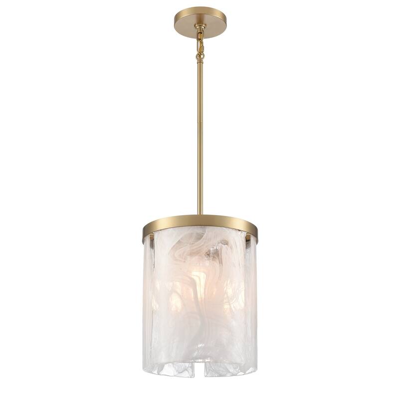 Artcraft Skye 3-Light Pendant 10" - Brushed Brass Finish - Brushed Brass