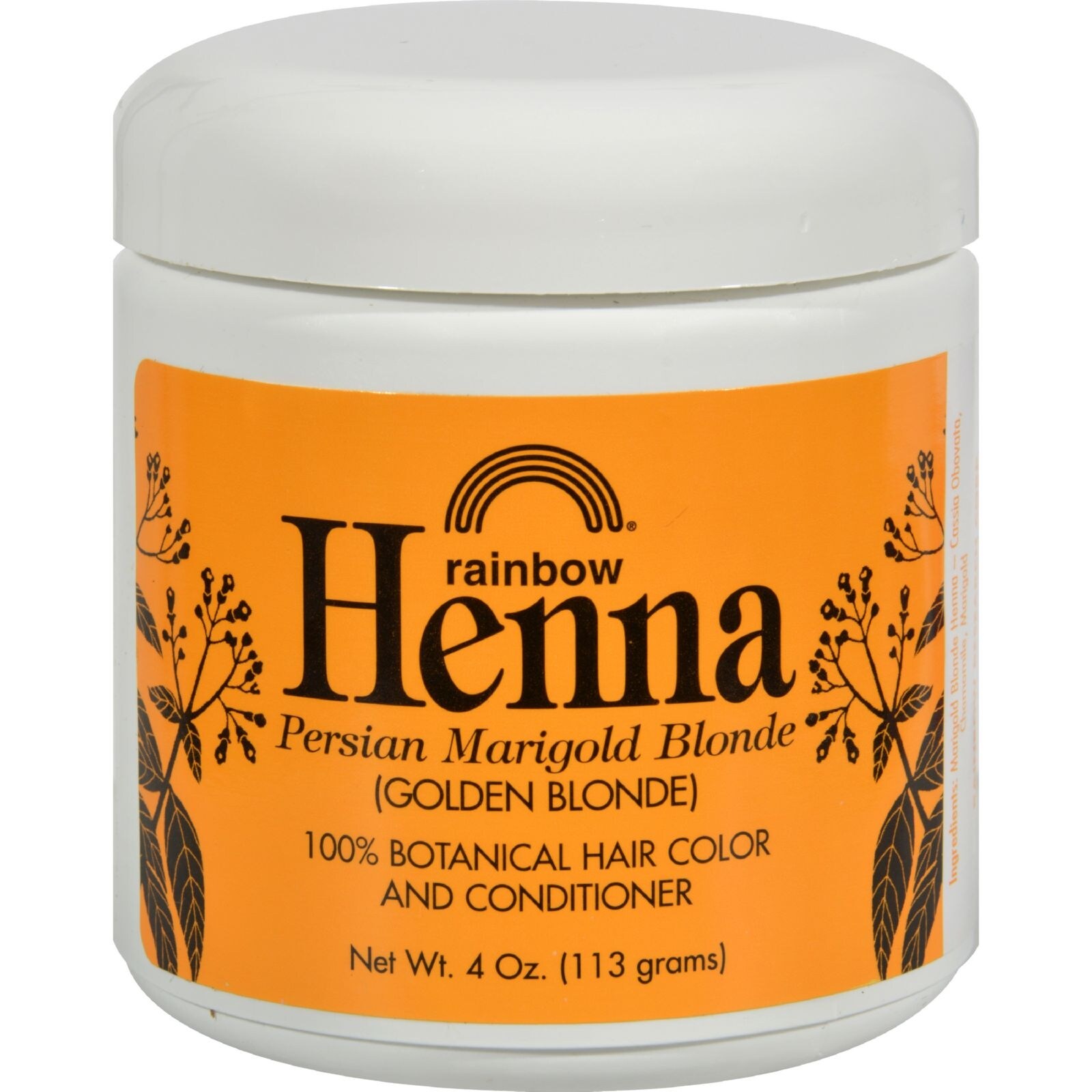 Shop Rainbow Research Henna Hair Color And Conditioner Persian Marigold Blonde Golden Blonde 4 Oz Overstock 30210702