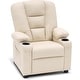 preview thumbnail 25 of 49, MCombo Big Kids Recliner Chair for Toddler Boys and Girls Faux Leather - 28.3"(L)x26.4"(W)x34.2"(H)