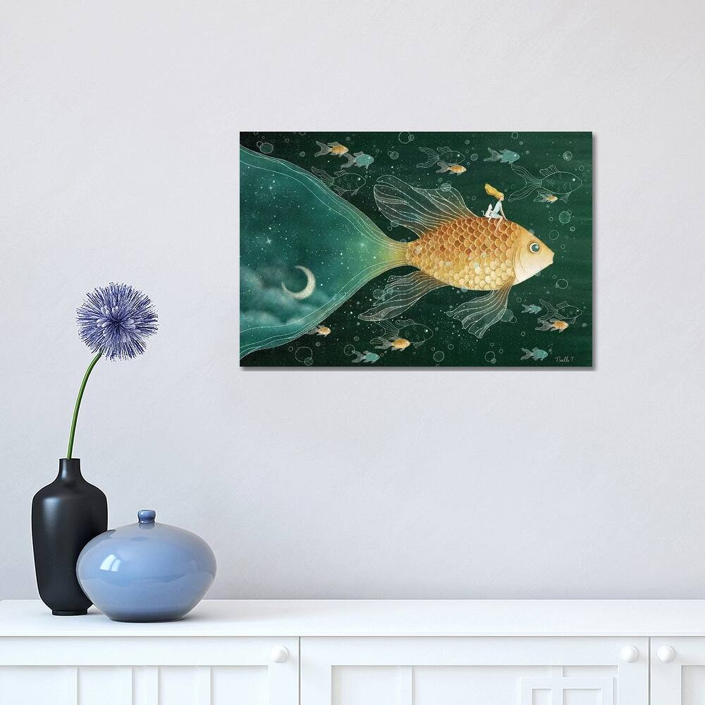 iCanvas "Riding Through The Night Sky" by Noelle. T Canvas Print