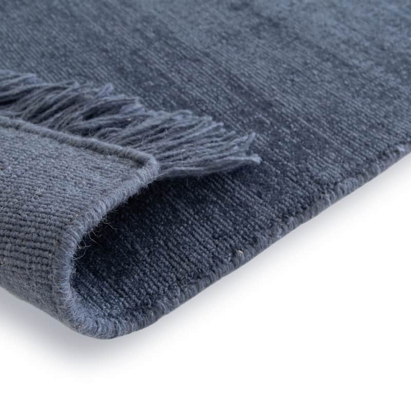 Barron Solid Woven Area Rug